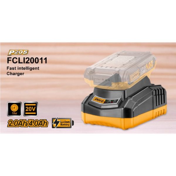 شارژر باتری 20 ولت 2 آمپر اینکو مدل FCLI2001