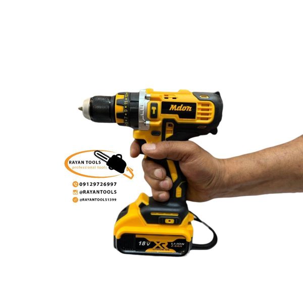 دریل شارژی 18 ولت مدون مدل MDON-18TS