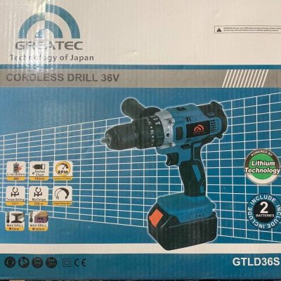 دریل پیچ گوشتی شارژی گریتک مدل GTLD36S