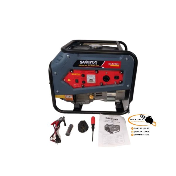 موتور برق 1 کیلووات 4 زمانه سانیو مدل SA1200H - Image 2