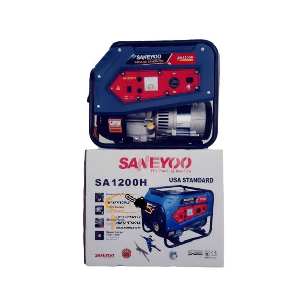 موتور برق 1 کیلووات 4 زمانه سانیو مدل SA1200H
