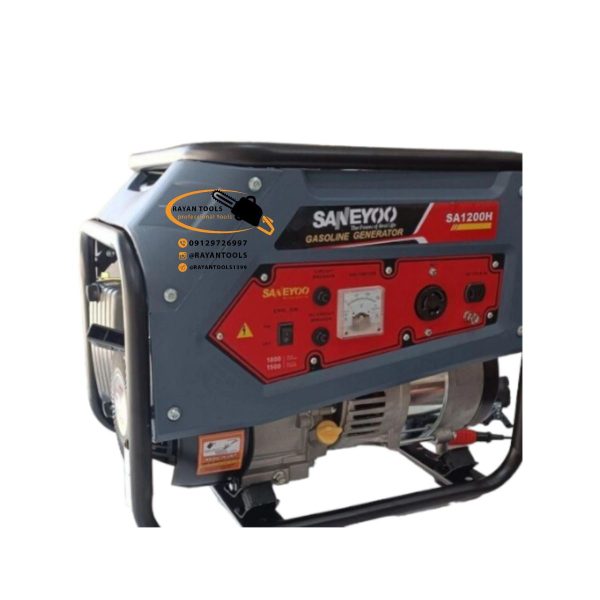 موتور برق 1 کیلووات 4 زمانه سانیو مدل SA1200H - Image 4