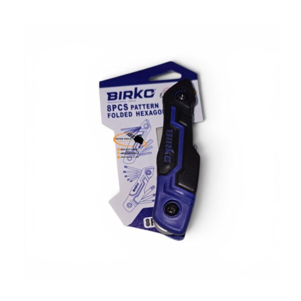 آچار آلن ۸ عددی چاقویی بیرکو BIRKO مدل شش‌گوش - Image 4
