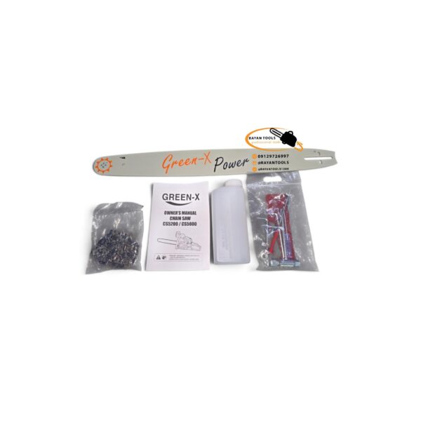 اره بنزینی گرین ایکس ۵۵ سانتی مدل CS5800-22 - Image 7